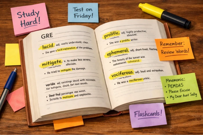 GRE Vocabulary List You Actually Need for 320+ Score (2026 Guide)